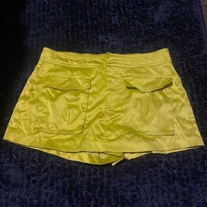 Neon mini skort